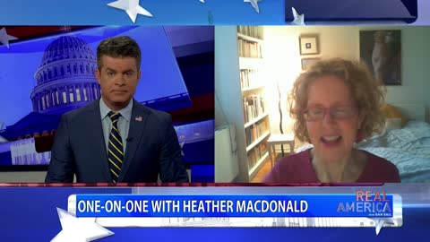 REAL AMERICA - Dan Ball W/ Heather MacDonald, Attack On Police Lowers Standards To Police,1/30/23