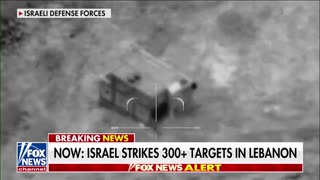 Israel strikes more than 300 Hezbollah targets in Lebanon