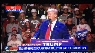 Live OAN Trump holds campaign rally in battleground PA Monday 09:03 pm