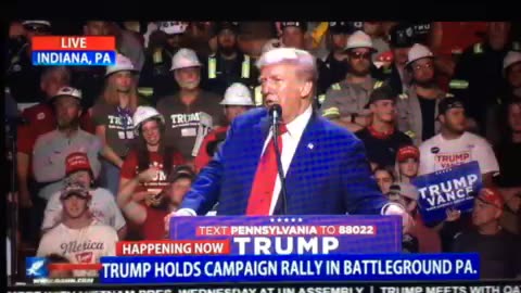 Live OAN Trump holds campaign rally in battleground PA Monday 09:03 pm