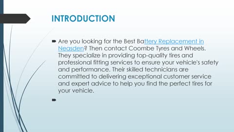 Get The Best Battery Replacement in Neasden.