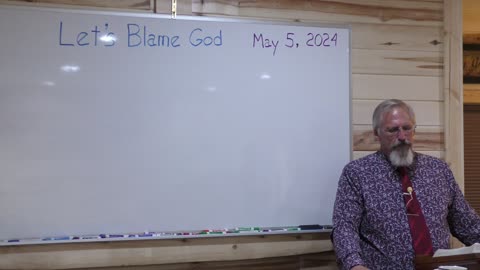 Let's Blame God