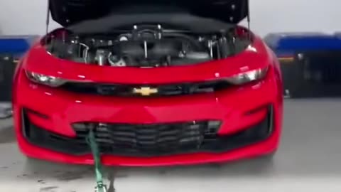 A 1300hp Camaro does insane pull on dyno