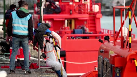 At least 100 migrants rescued off Canary Islands