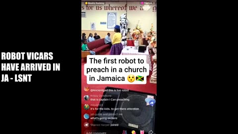 ROBOT VICAR ARRIVES TO PREACH! IN JAMAICA 2024