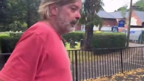 A homeless man live inside a charity clothes bank … while others live in hotels