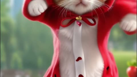 Cat dance motorcycle strawberry🍓 #trend #cat #dance #motorcycle #funny #petdance #meow