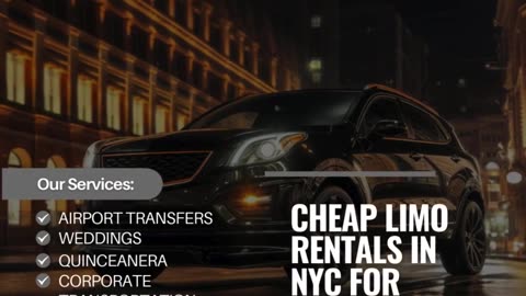 Affordable Limousine Rental NYC