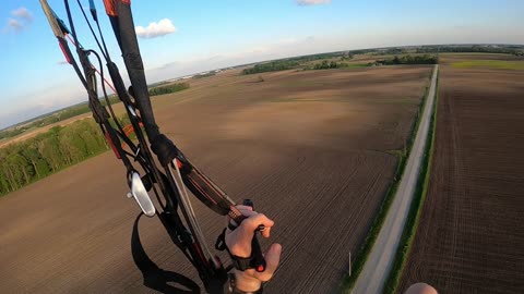 Paramotor flight - Spring Has Finally Sprung