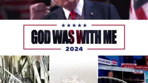 TRUMP live (Test SERBIA) "God was with me"