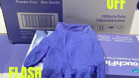 Flash Sale on Nitrile Gloves