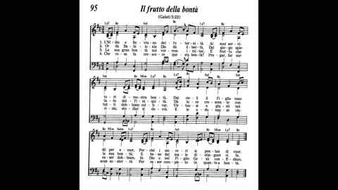 Il frutto della bontà (canzone 95 da Cantate lodi a Geova)