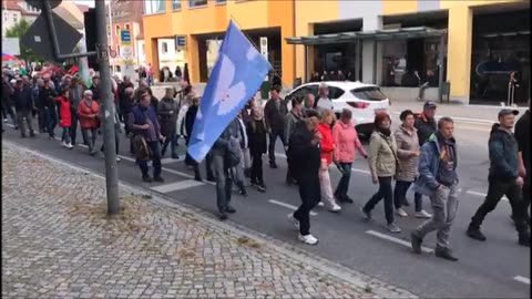 MONTAGSSPAZIERGANG + KFZ - BAUTZEN, 06 05 2024, 170. MAHNWACHE 🕊 - Teil I von II