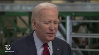 WATCH: PBS Actually Confronts Biden. He Fails.