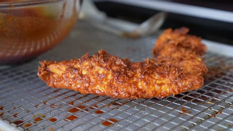 Making KFC Hot Chicken Tenders At Home | But Better