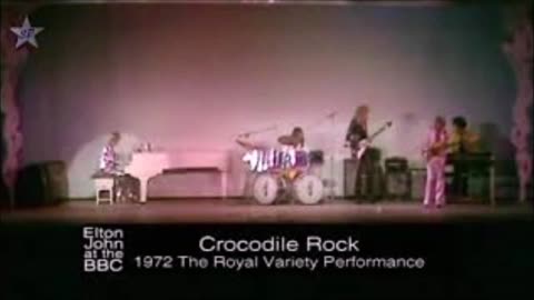 Elton John - Crocodile Rock (Live) Royal Variety Show 1972 (My Stereo Studio Sound Re-Edit)