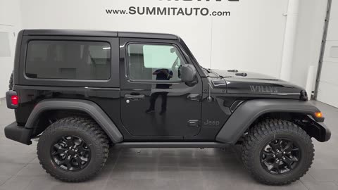 JEEP WRANGLER 2 DOOR SPORT WILLYS PACKAGE WALKAROUND 23J14, NEW FROM 2023