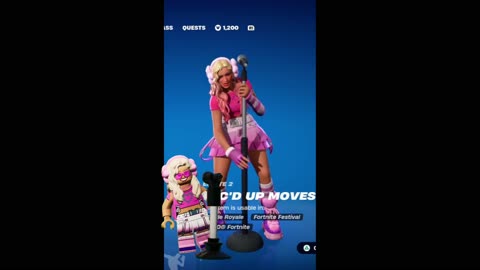 MIC'D UP MOVES FESTIVAL EMOTE GAMEPLAY #fortnite #gaming #viralvideo #fortnitedance #shorts