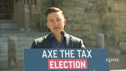 Canada: Conservative Leader Pierre Poilievre speaks with reporters in Ottawa – August 29, 2024