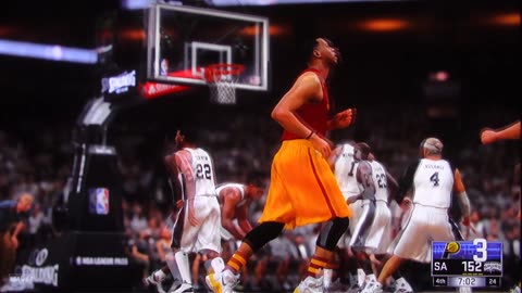 NBA2K: Indiana Pacers vs San Antonio Spurs (Buzzer Beater)