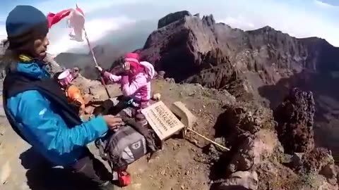 Pendakian puncak gunung Raung