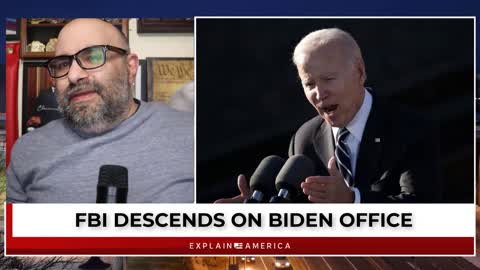 FBI Descends On Biden - White House In Chaos