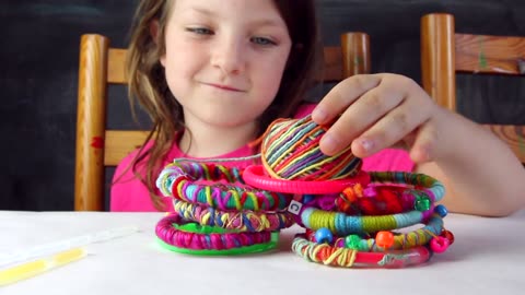 DIY Jewelry for Kids Upcycled Glow Stick Bracelets