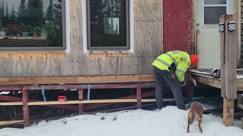 Getting Started on the House Skirting