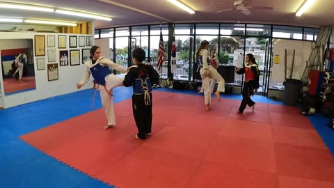 Taekwondo kids