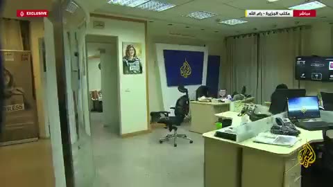 IDF raids Al Jazeera office (VIDEO)