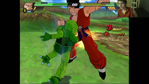 Saibaman VS Yamcha In A Dragon Ball Z Budokai Tenkaichi 3 Battle With Live Commentary