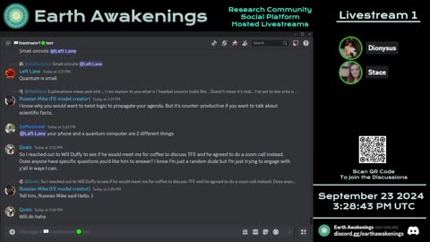 Earth Awakenings - Livestream 1 - #1883