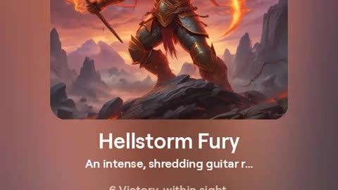 Suno AI 3.5 Hellstrom Fury