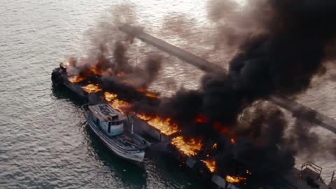 Blowing Up the Dock - The Expendables (2010) | Clips City