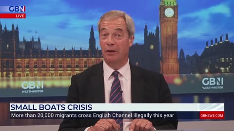 Nigel Farage FUMES after illegal migrants SOAR calling for UK to DITCH ECHR: 'Keir's WEDDED to it!'