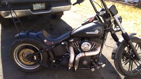 07 Harley Night Train first fire with new S&Scams/FuelPak 3