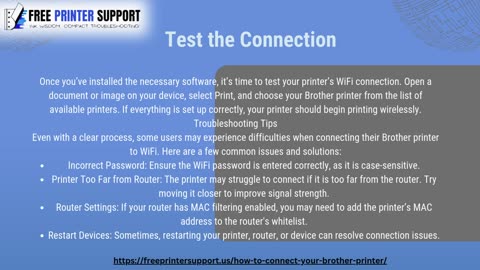 Connecting your Brother Printer to WiFi Step-by-step Guide