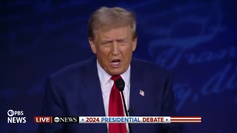 WATCH Trump ends ABC debate with attack on Harris #kamala #harris #trump #usa #news