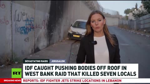 IDF caught disposing of bodies during West Bank raid