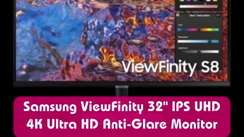 Samsung ViewFinity 32" IPS UHD 4K Ultra HD Anti-Glare Monitor £304.99 w/code 👇🔥🔥