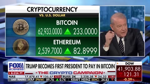 "TRUMP made his first bitcoin transaction"