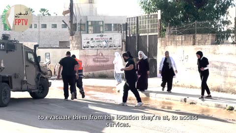 Zionist military invades Jenin, holds medical staff hostage, & raids hospitals, Aug 28, 2024