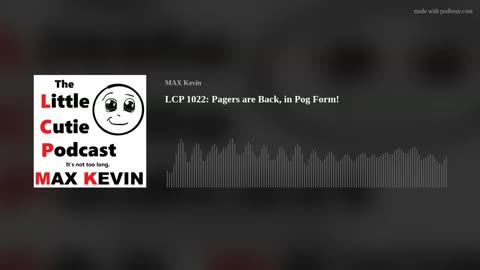 LCP 1022: Pagers are Back, in Pog Form!