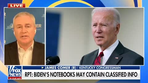 Nothing Biden Did With Classified Docs Was Normal: Rep Comer