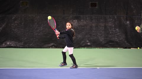 7 Year Old With Better Tennis Form Than Most Adults