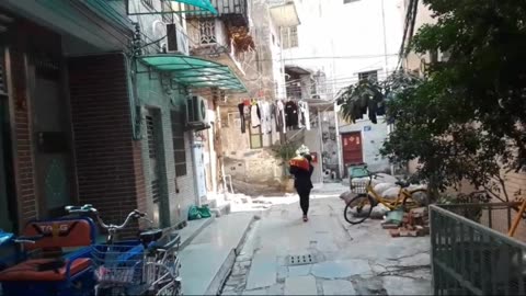 Living in Alleyways - Guangzhou, China - #shorts