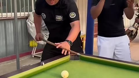 Funny Video Billiards Play #reviewbida #PoolLesson #funnyvideos