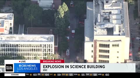 Explosion at USC science building injures at least 1