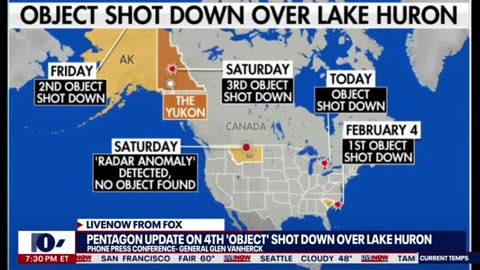 Pentagon official: "I believe this is the first time within United States of America airspace that NORAD or United States Northern Command has taken kinetic action against an airborne object."