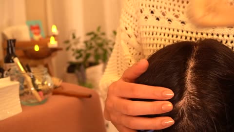 [ASMR] Scalp check & Treatment 💆‍♀️| Sleep Treatment | No Talking, layered sounds